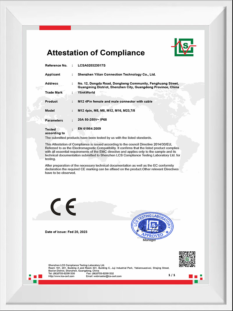 CE certification